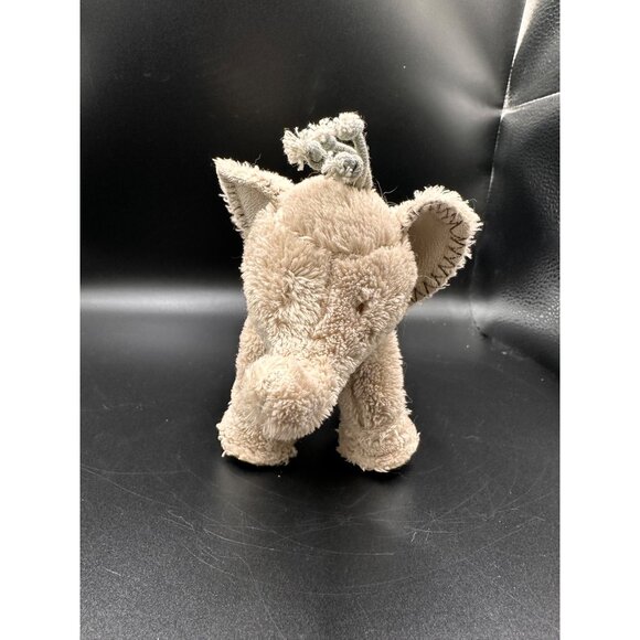 Stuffed Elephant Plush By Tartine Et Chocolat 7" Beige & Gray Soft Toy - Picture 8 of 16